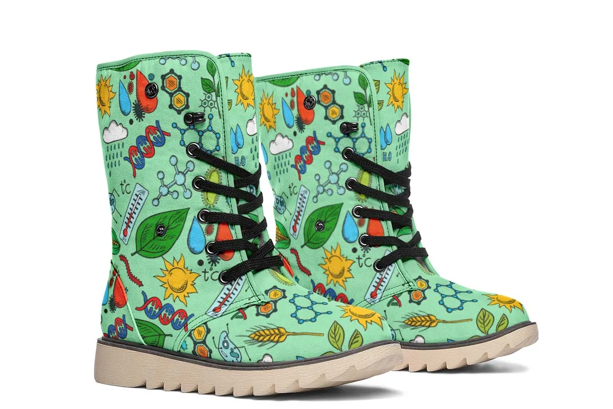 Environmental Green Polar Vibe Boots