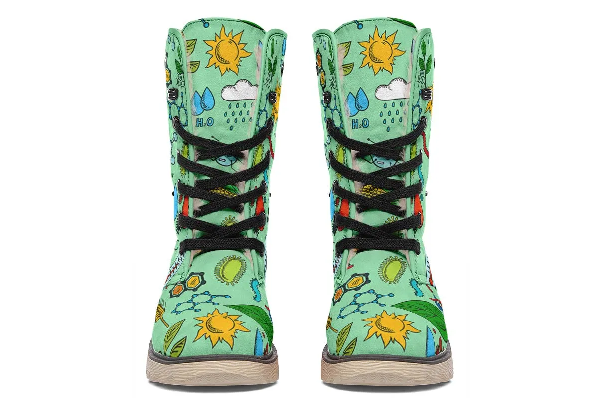 Environmental Green Polar Vibe Boots