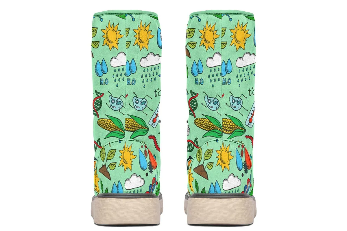 Environmental Green Polar Vibe Boots