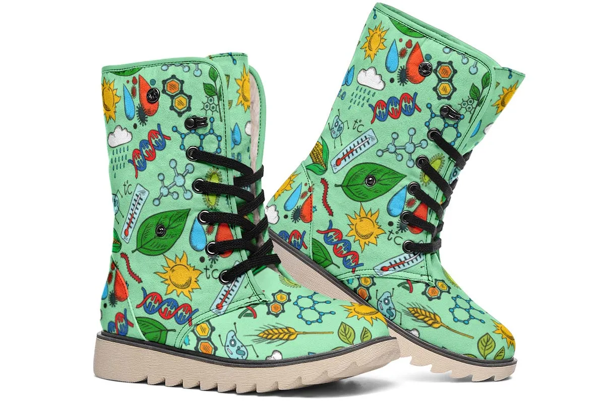 Environmental Green Polar Vibe Boots