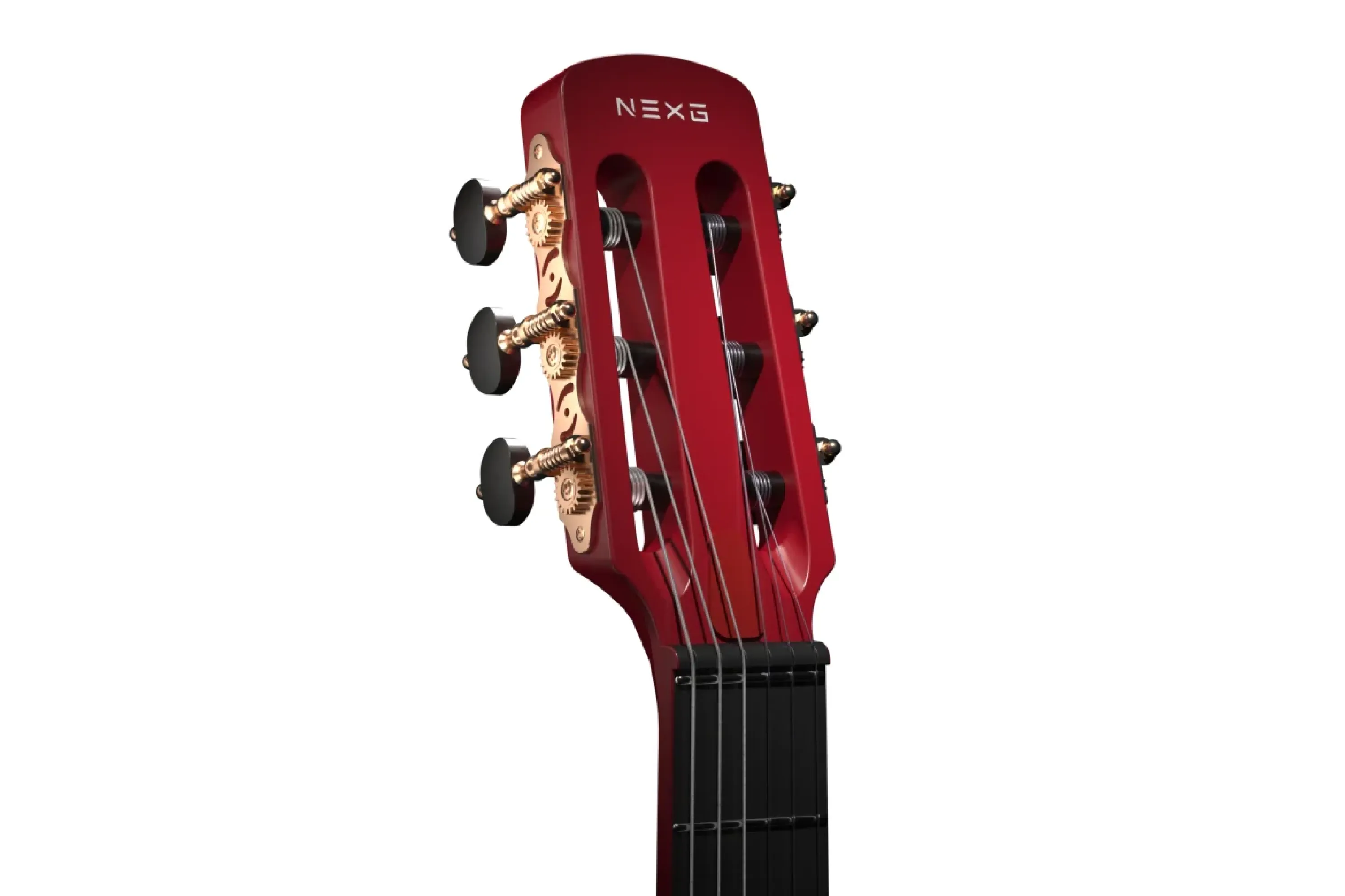 Enya NEXG 2N Carbon Fiber Smart Audio Guitar - Red