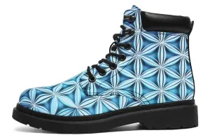 Flower Life Igloo Blue Classic Vibe Boots
