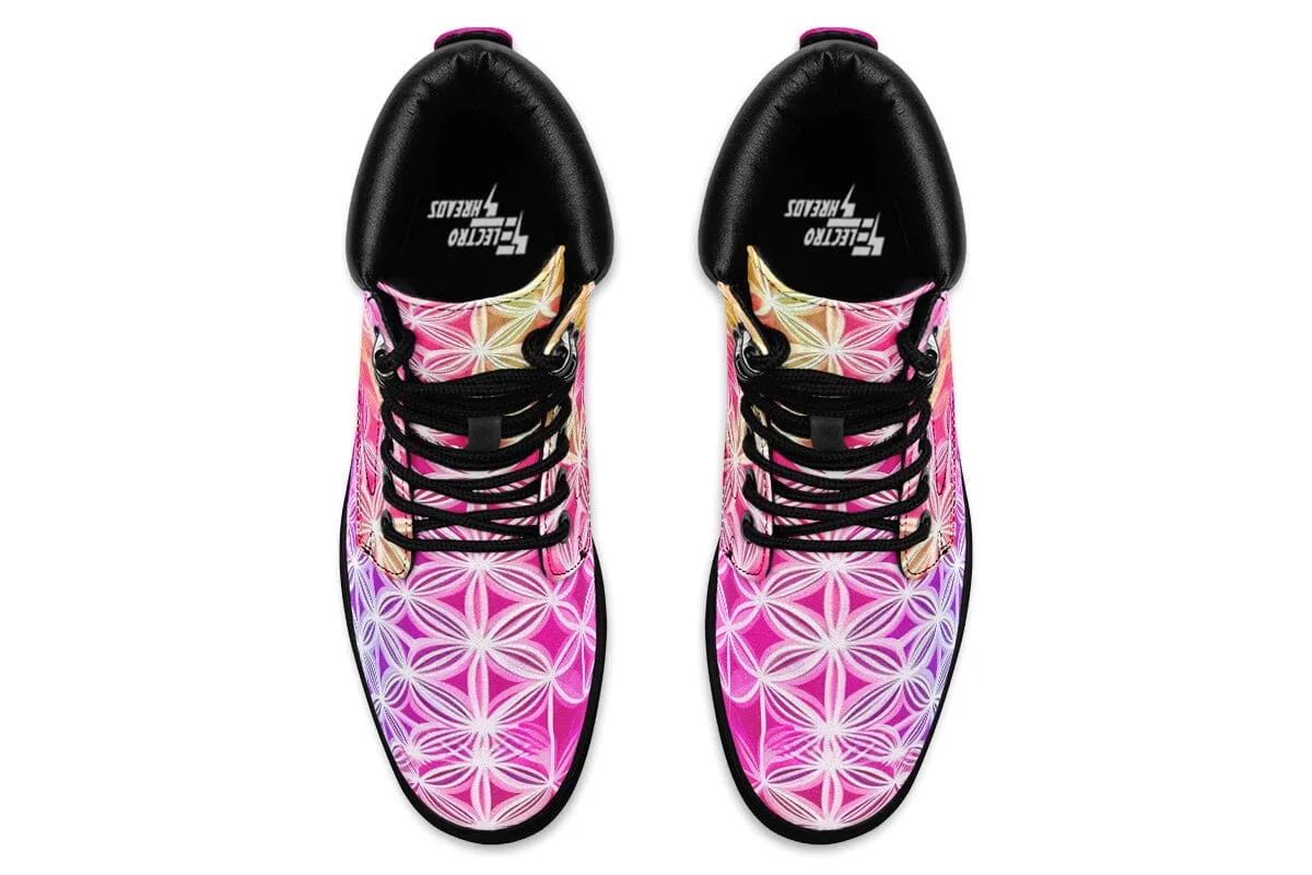 Flower Life Pink Sherbert Classic Vibe Boots
