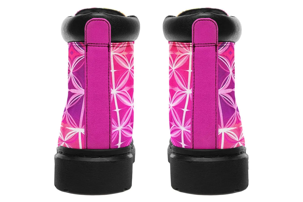 Flower Life Pink Sherbert Classic Vibe Boots