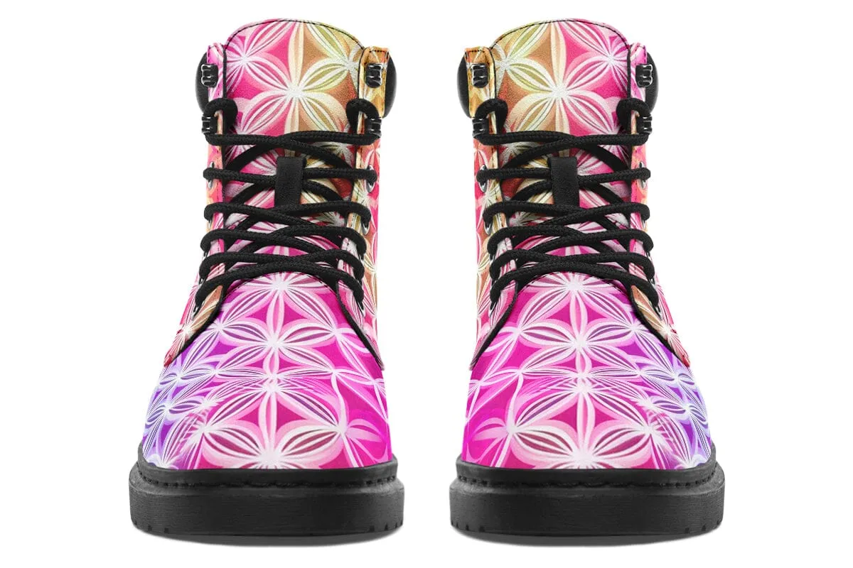 Flower Life Pink Sherbert Classic Vibe Boots