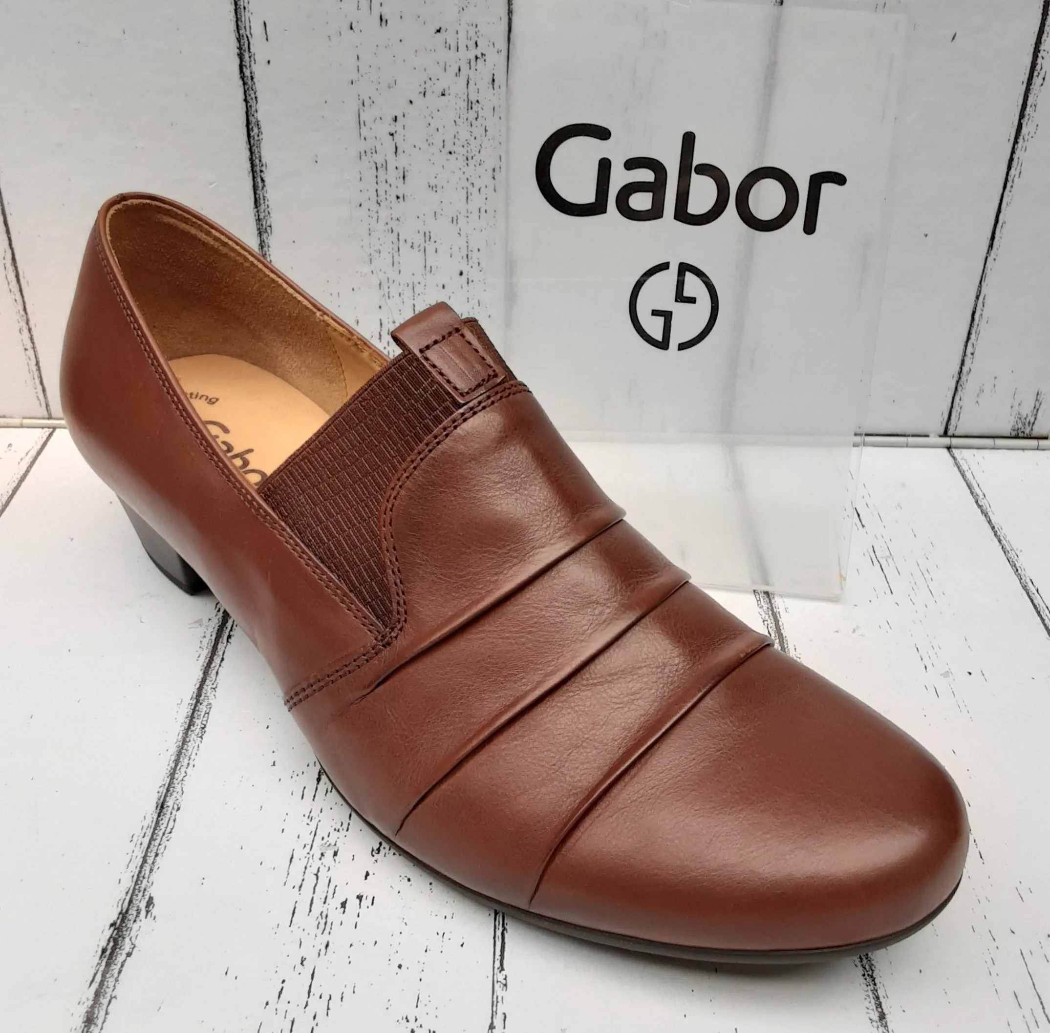 GABOR - 55.421.24 - SHOE BOOT - Leather - Brown