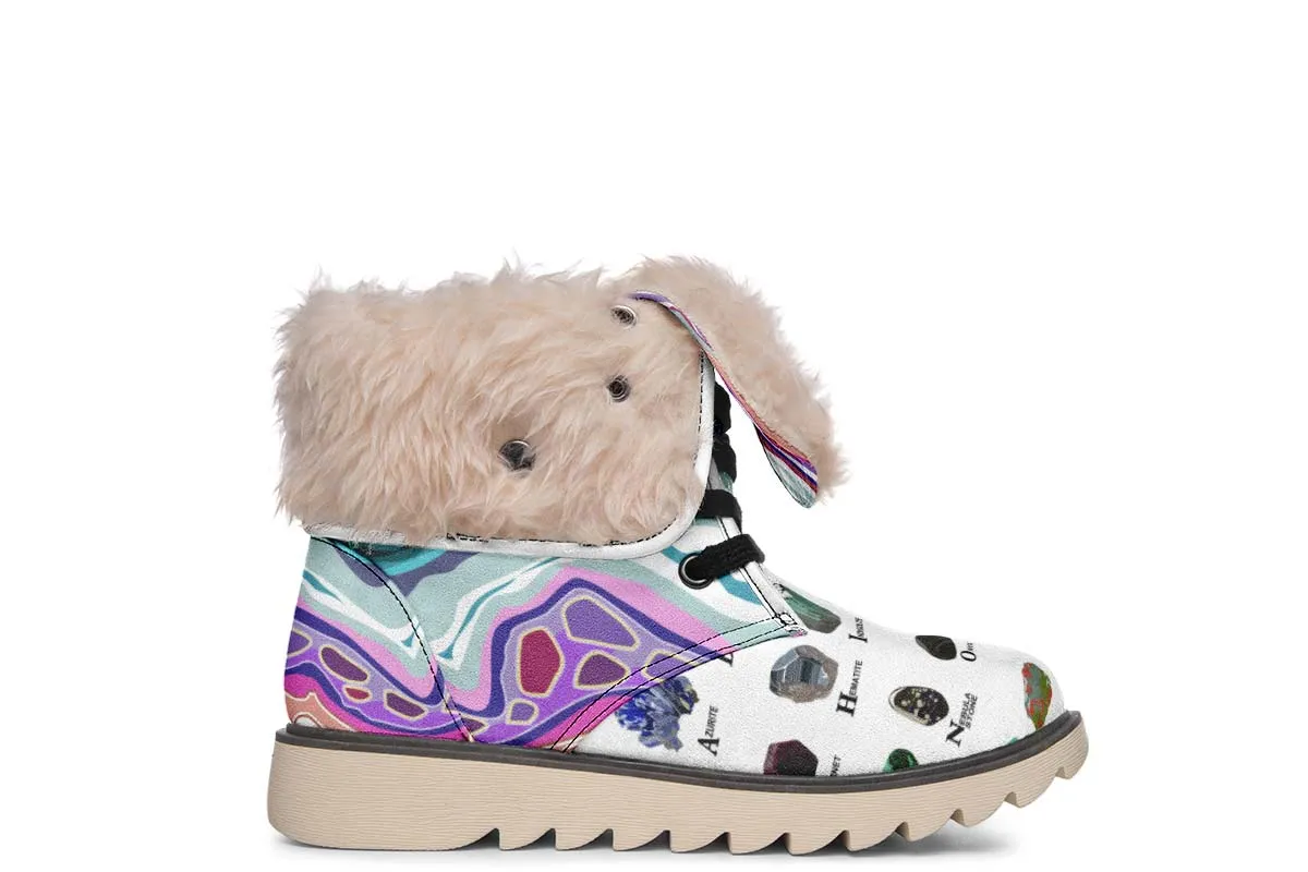 Geology Alphabet Polar Vibe Boots