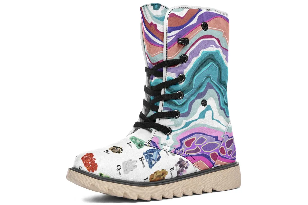 Geology Alphabet Polar Vibe Boots