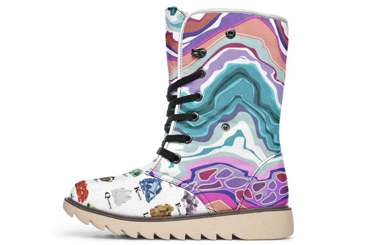 Geology Alphabet Polar Vibe Boots