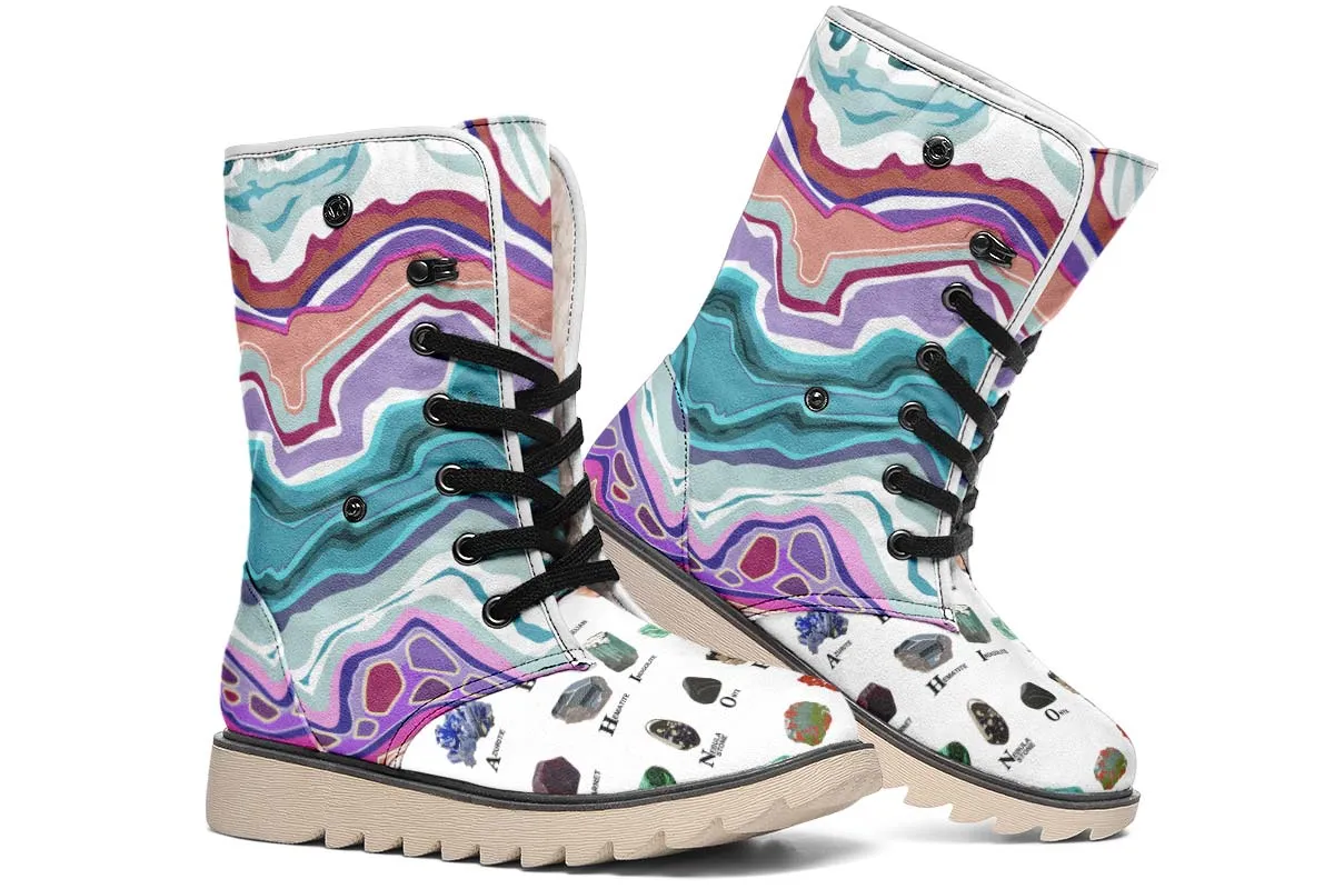 Geology Alphabet Polar Vibe Boots