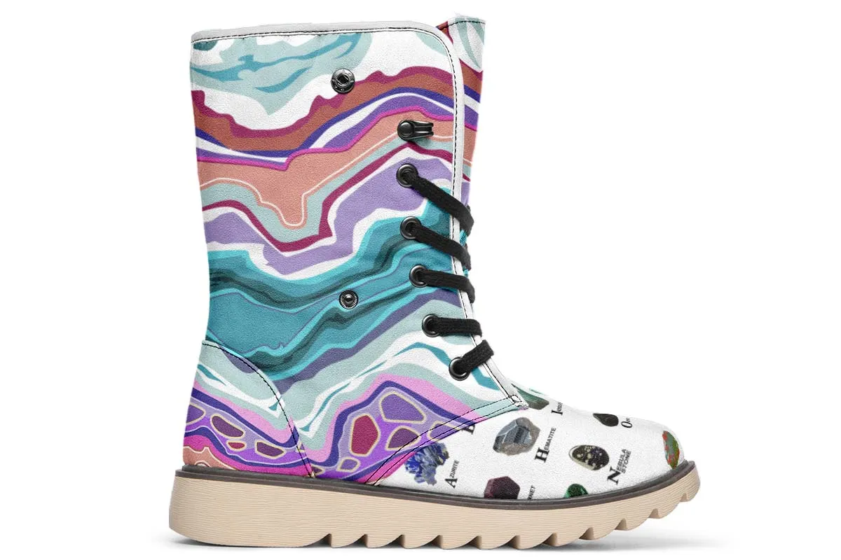 Geology Alphabet Polar Vibe Boots