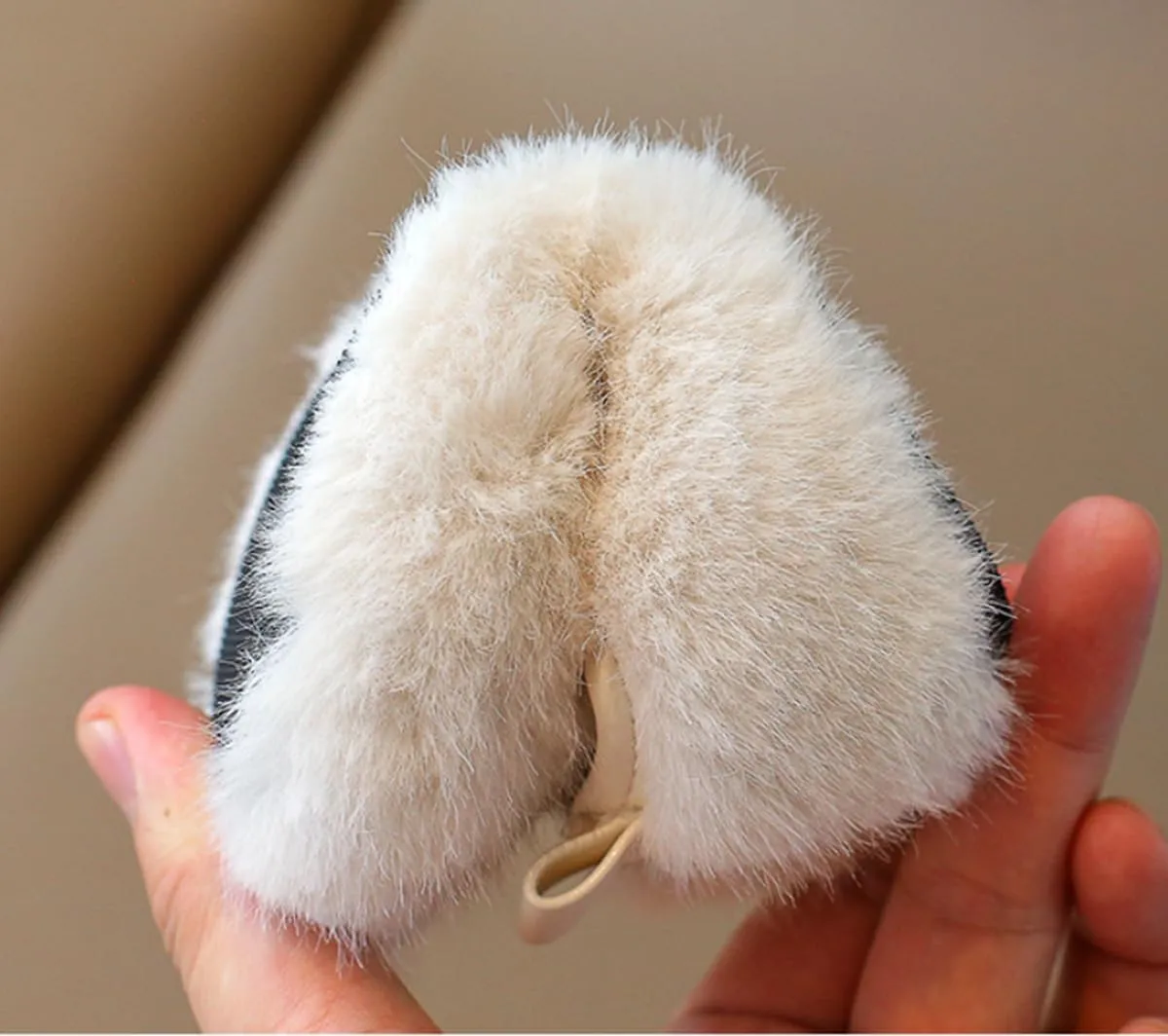 Girls Cozy Flats Lightweight Plush Linned Non-Slip Indoor Outdoor Home Shoes for Toddler/Little Kid