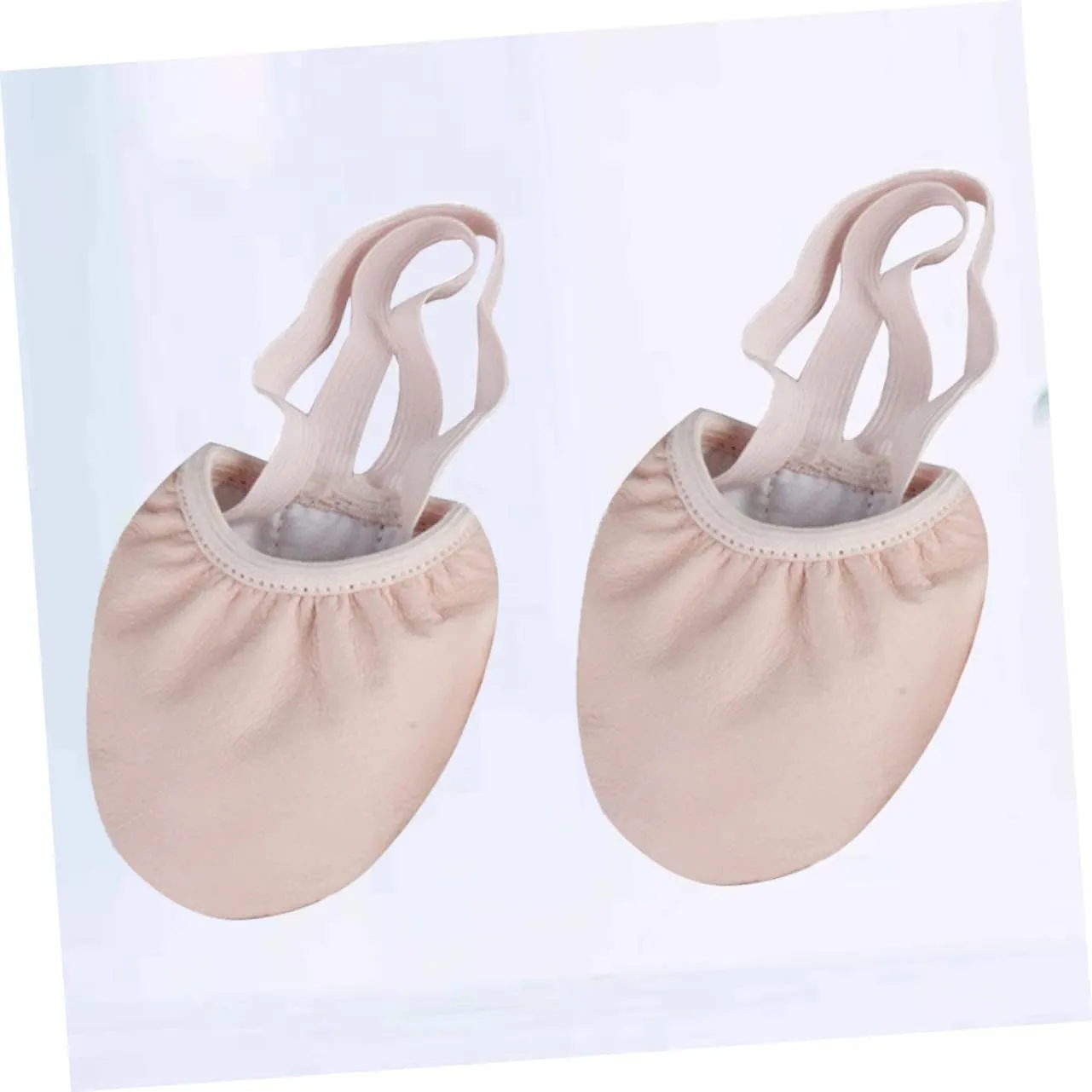GLEAVI 2 Pairs Pantumblas De Mujer Shoes for Women Flats Womens House Slippers Zapatilla De Mujer Slippers for Women Contemporary Ballet Thong for Women Half Aldult Pointe Shoes
