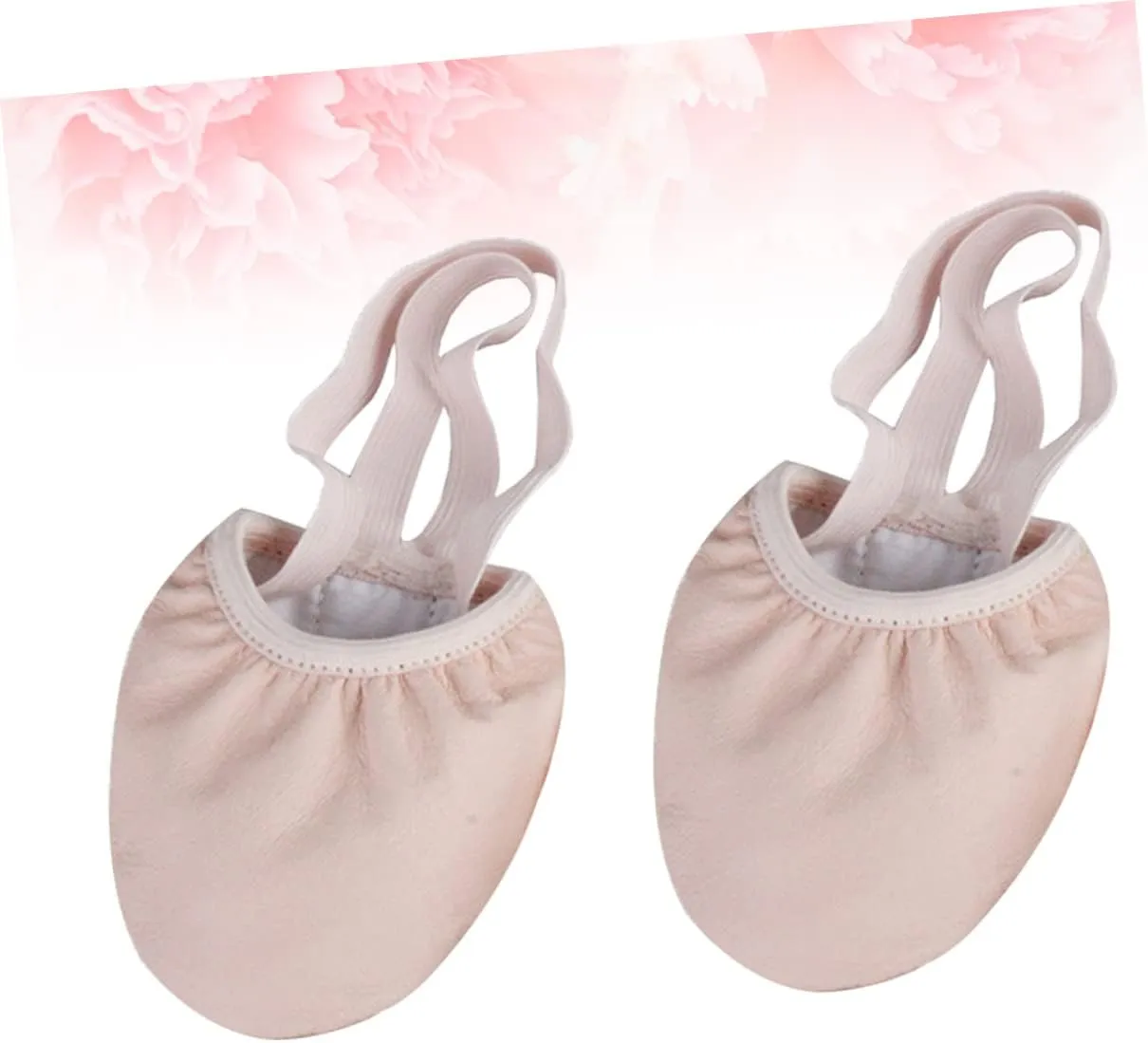GLEAVI 2 Pairs Pantumblas De Mujer Shoes for Women Flats Womens House Slippers Zapatilla De Mujer Slippers for Women Contemporary Ballet Thong for Women Half Aldult Pointe Shoes