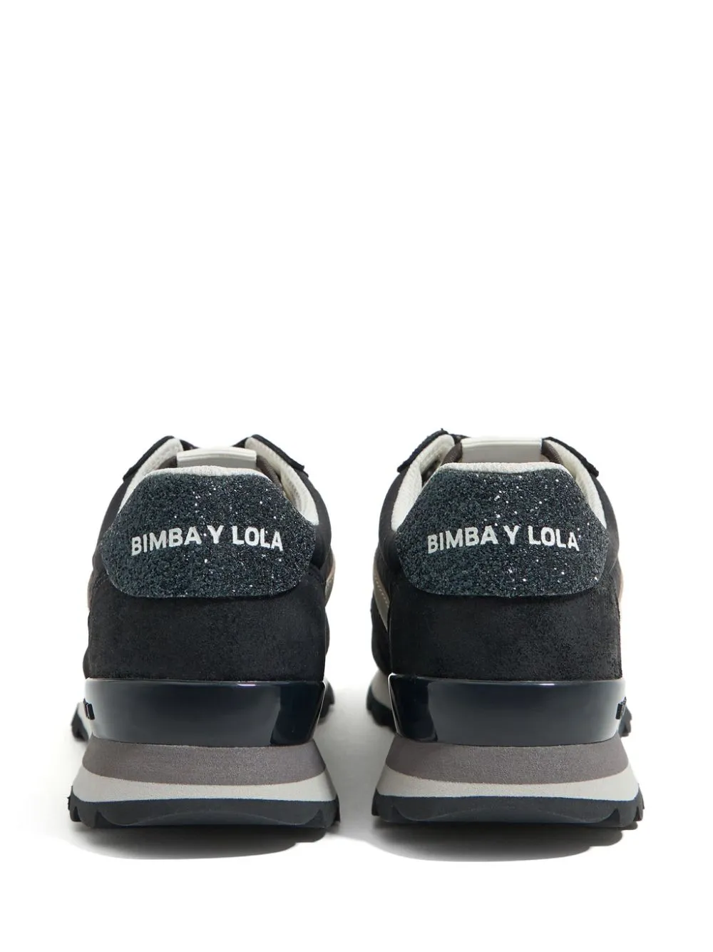 glitter-detail sneakers