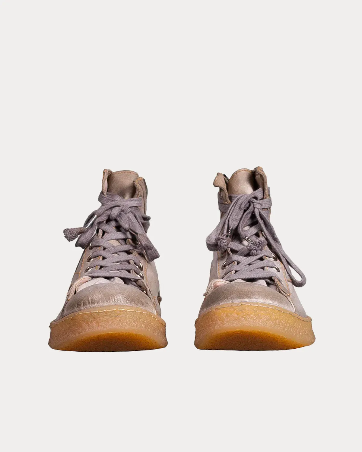 Grit String Mid Top Sneakers