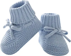 Hadetoto Baby Booties Newborn First Walkers Cozy Shoes Warm Knit Soft Booties for Toddler Infant Boy Girl