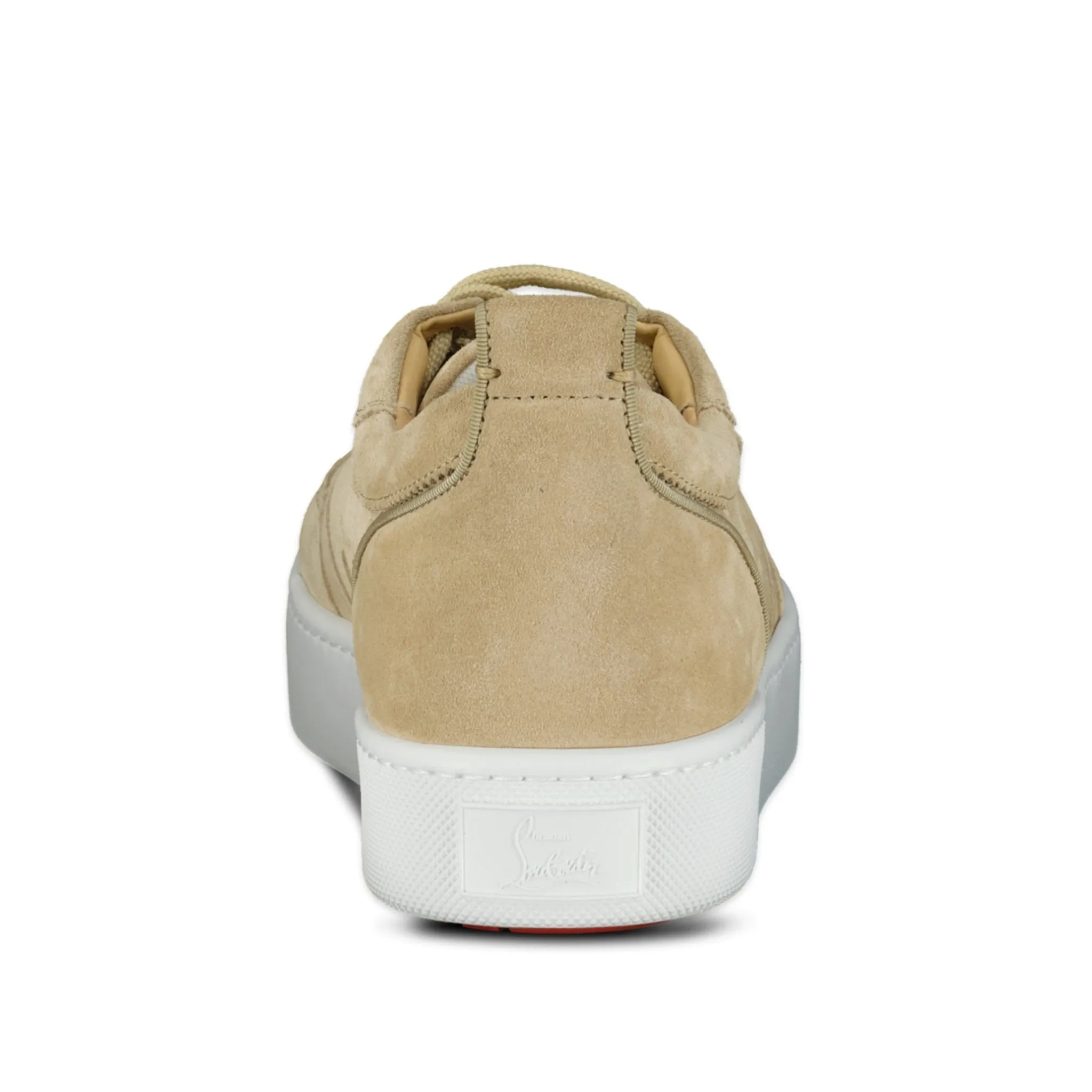 Happy Rui Suede Low Top Trainers Beige