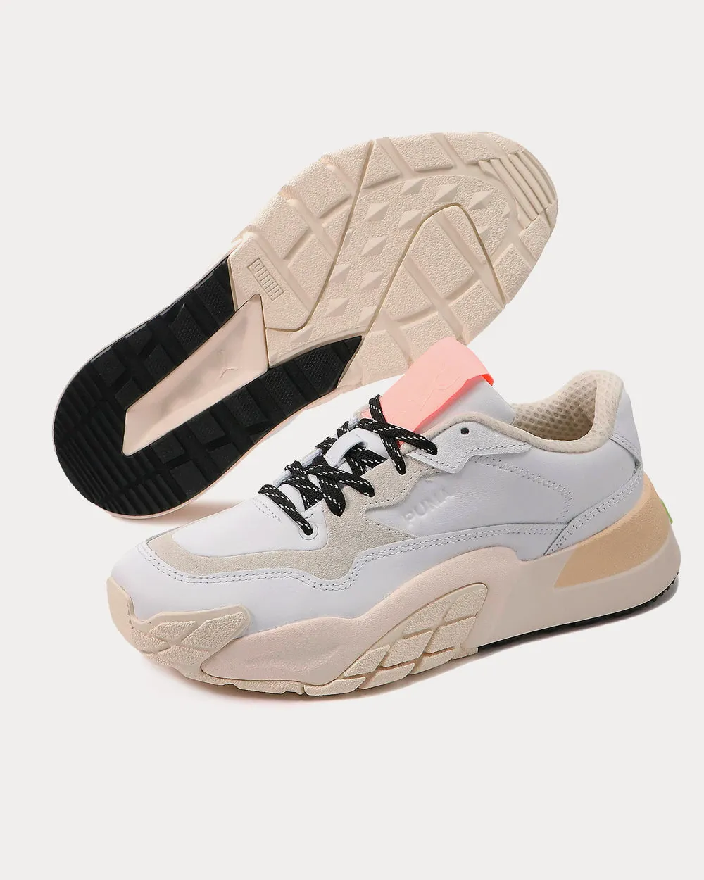 Hedra Infuse White Low Top Sneakers