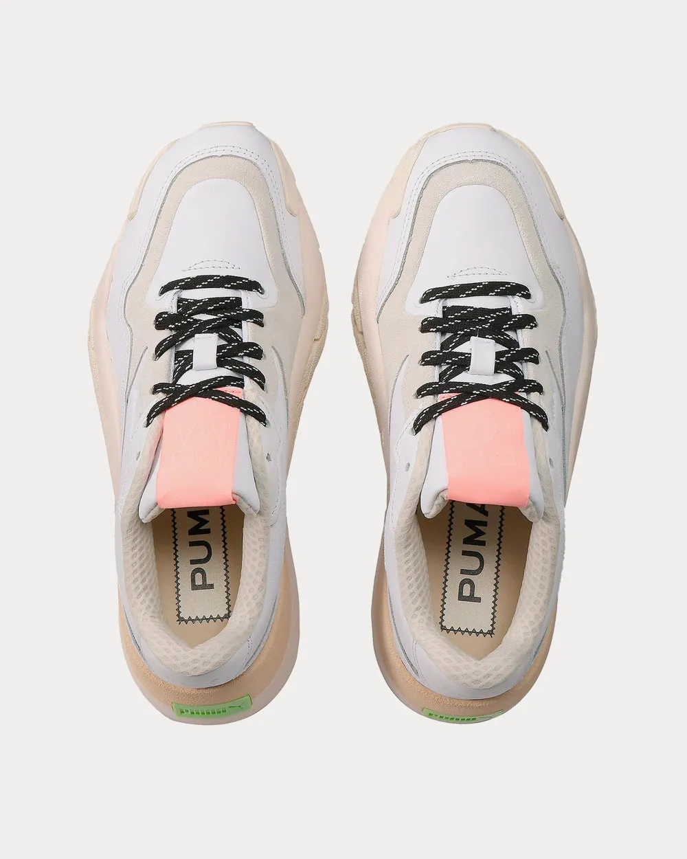 Hedra Infuse White Low Top Sneakers