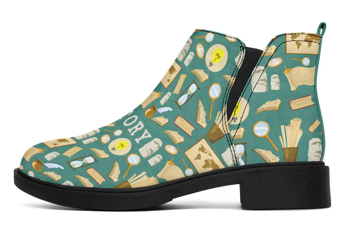 History Buff Neat Vibe Boots