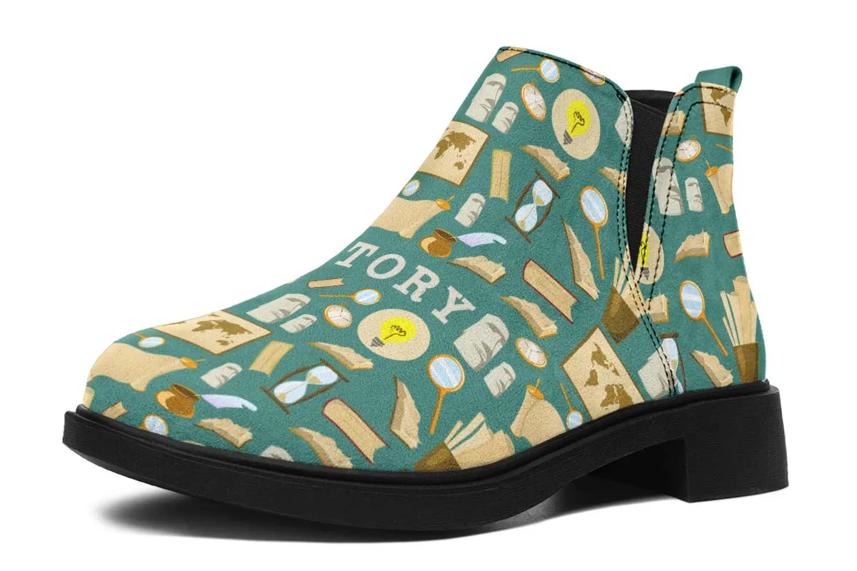 History Buff Neat Vibe Boots