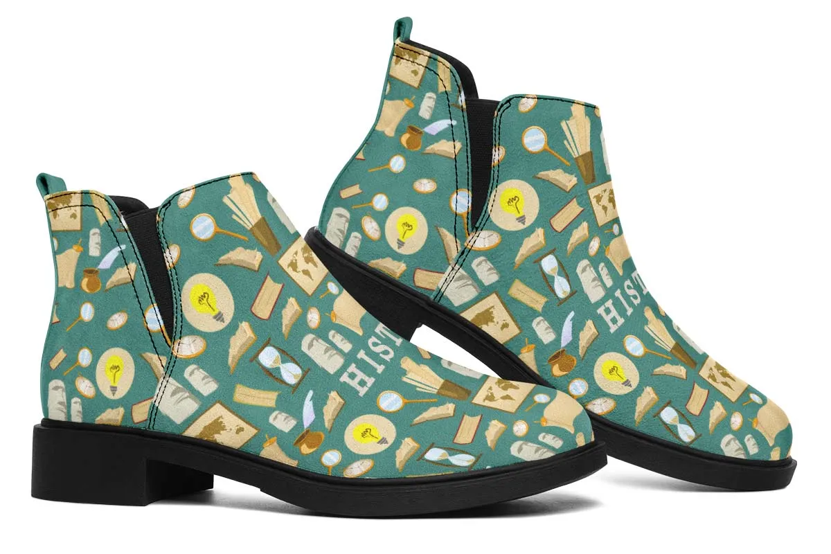 History Buff Neat Vibe Boots
