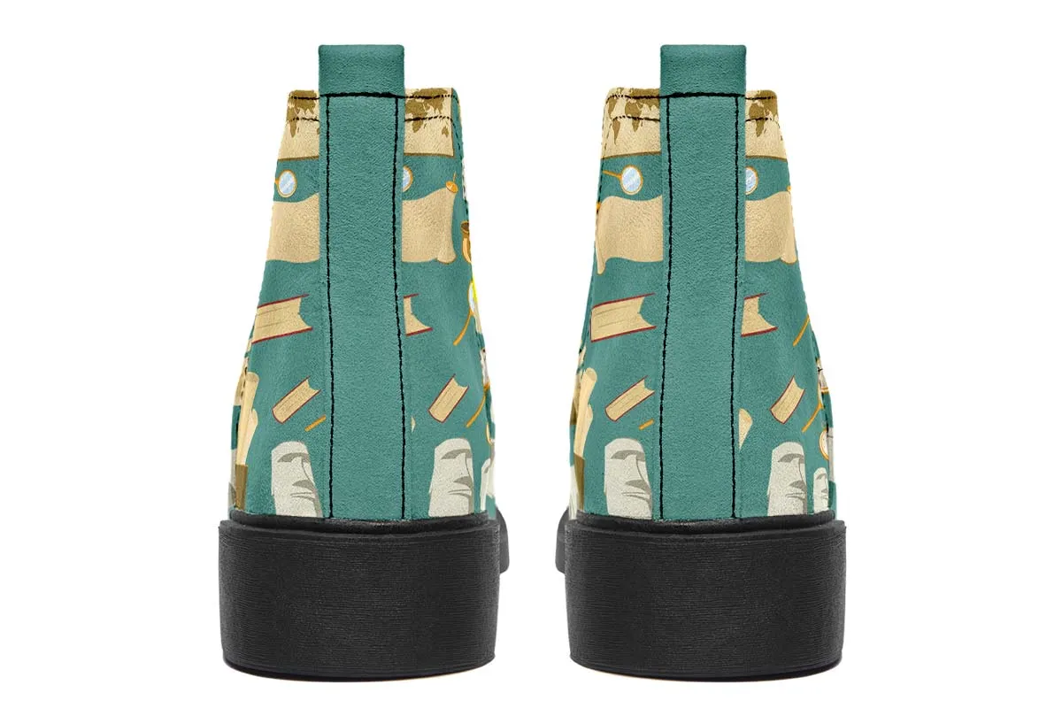 History Buff Neat Vibe Boots