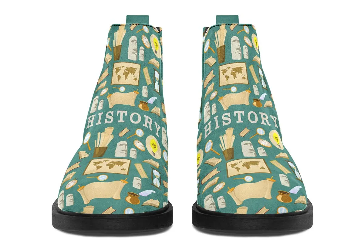 History Buff Neat Vibe Boots