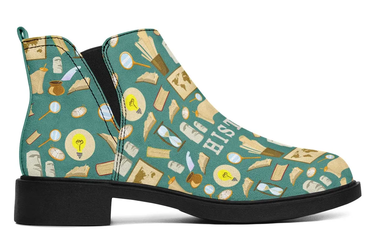 History Buff Neat Vibe Boots
