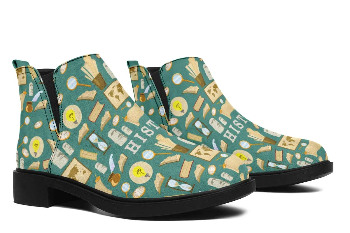 History Buff Neat Vibe Boots