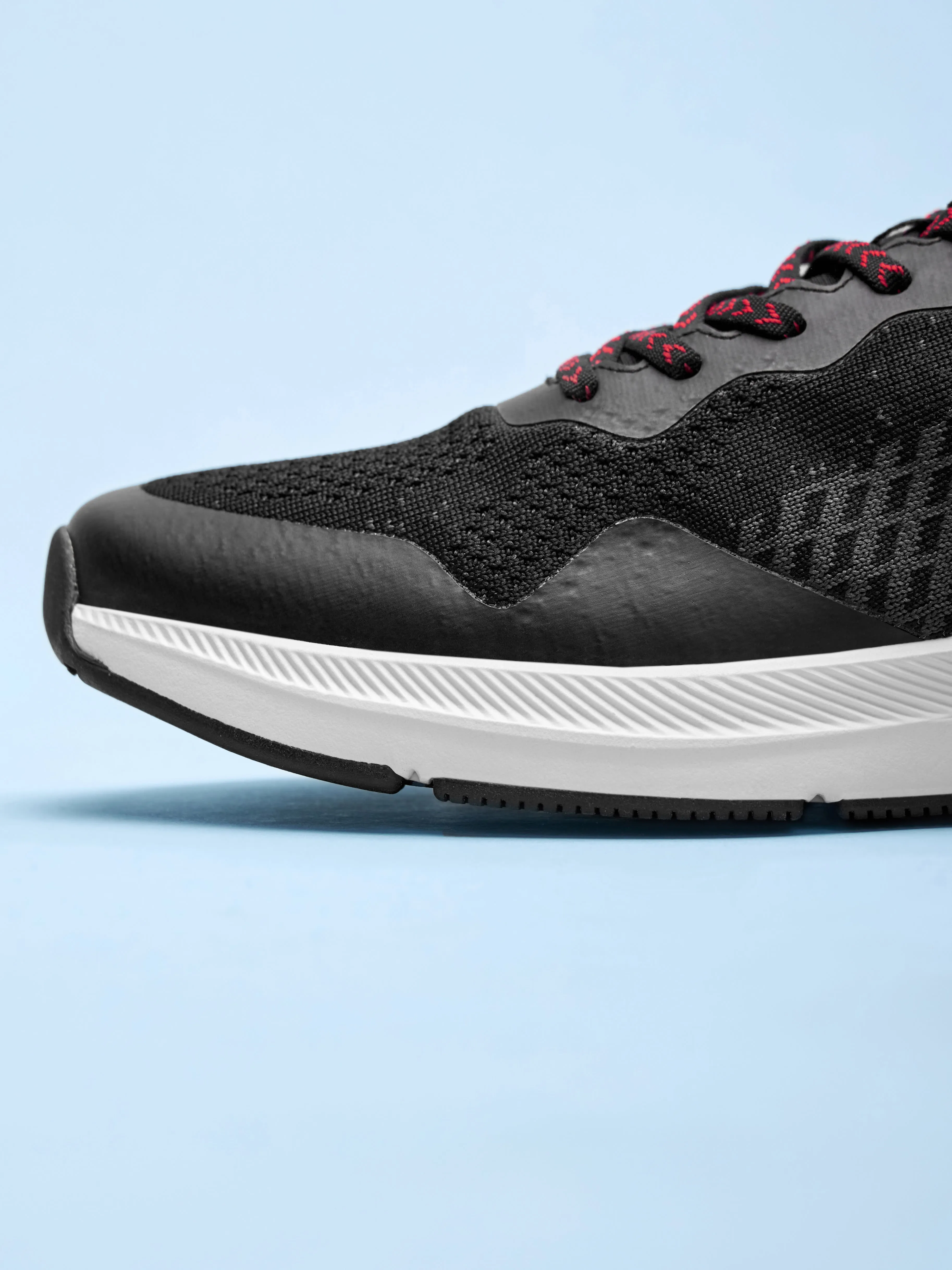 Hustle Men Running Shoes - Black