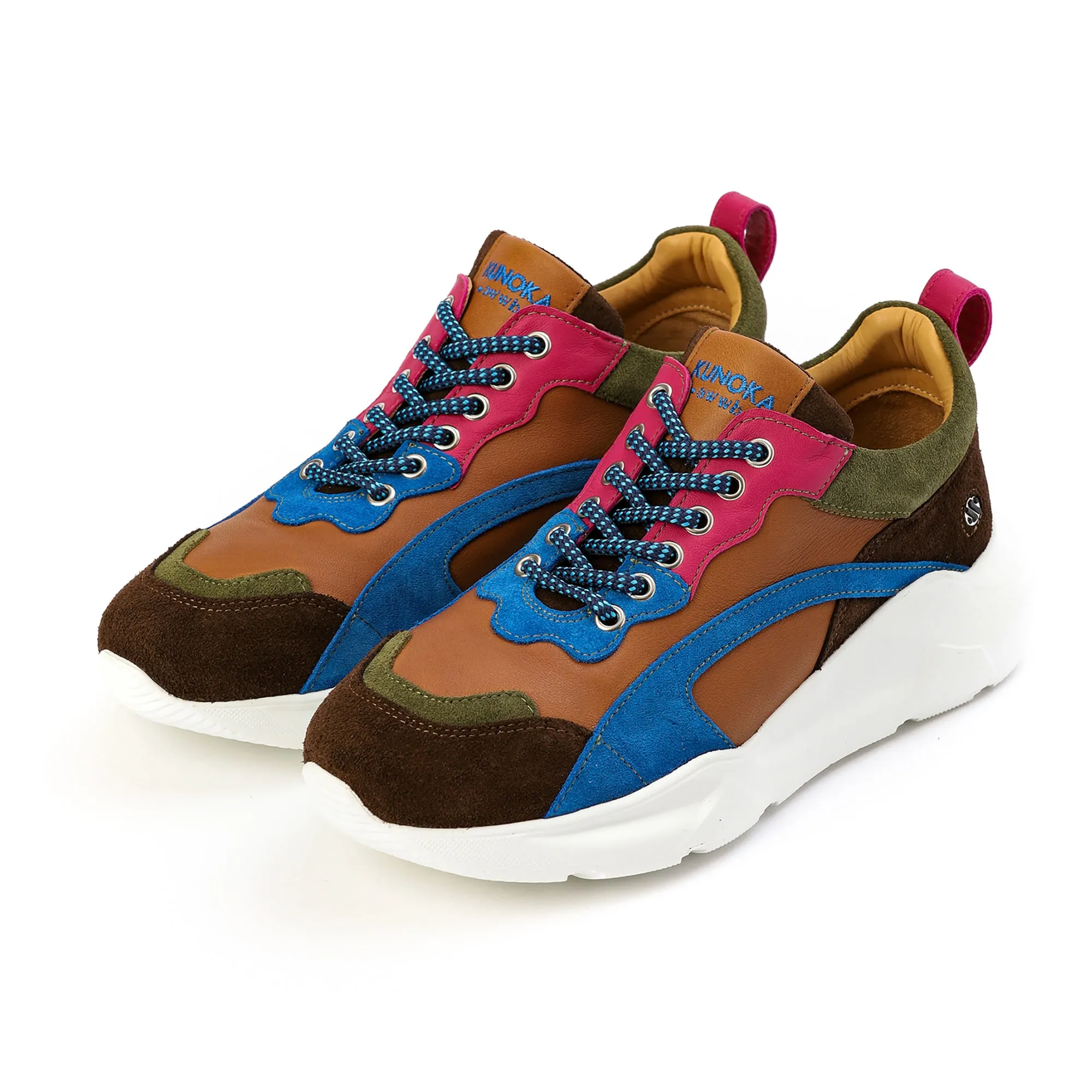 IZZI platform sneaker - castor