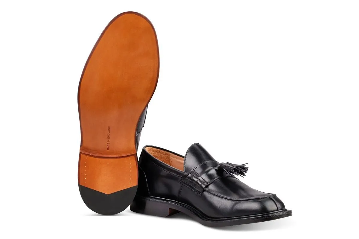 Jamie Tassel Loafer - Black