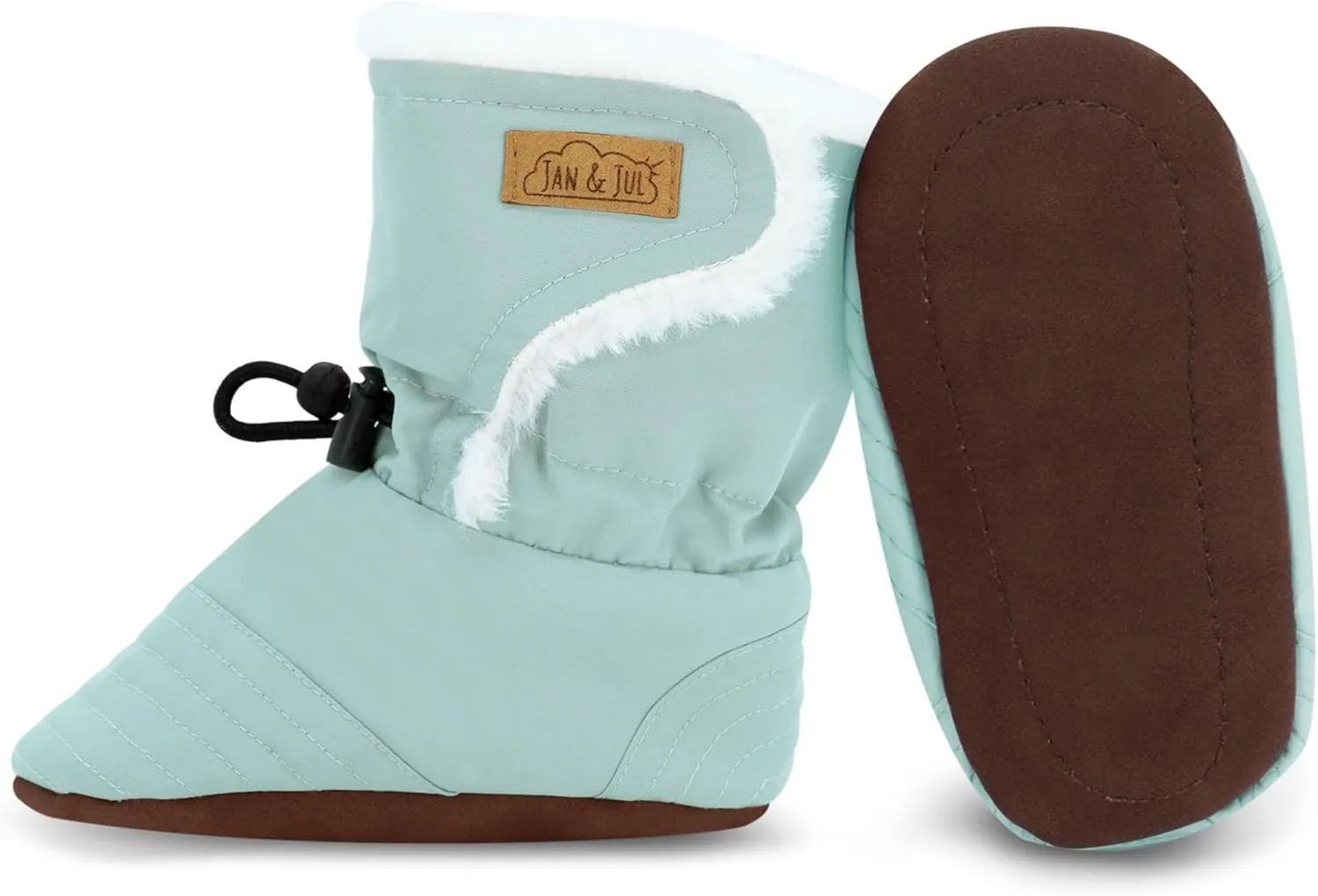 JAN & JUL Faux Fur Lined Winter Booties for Babies and Toddlers