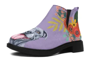 Joyful Grey Pitbull Neat Vibe Boots