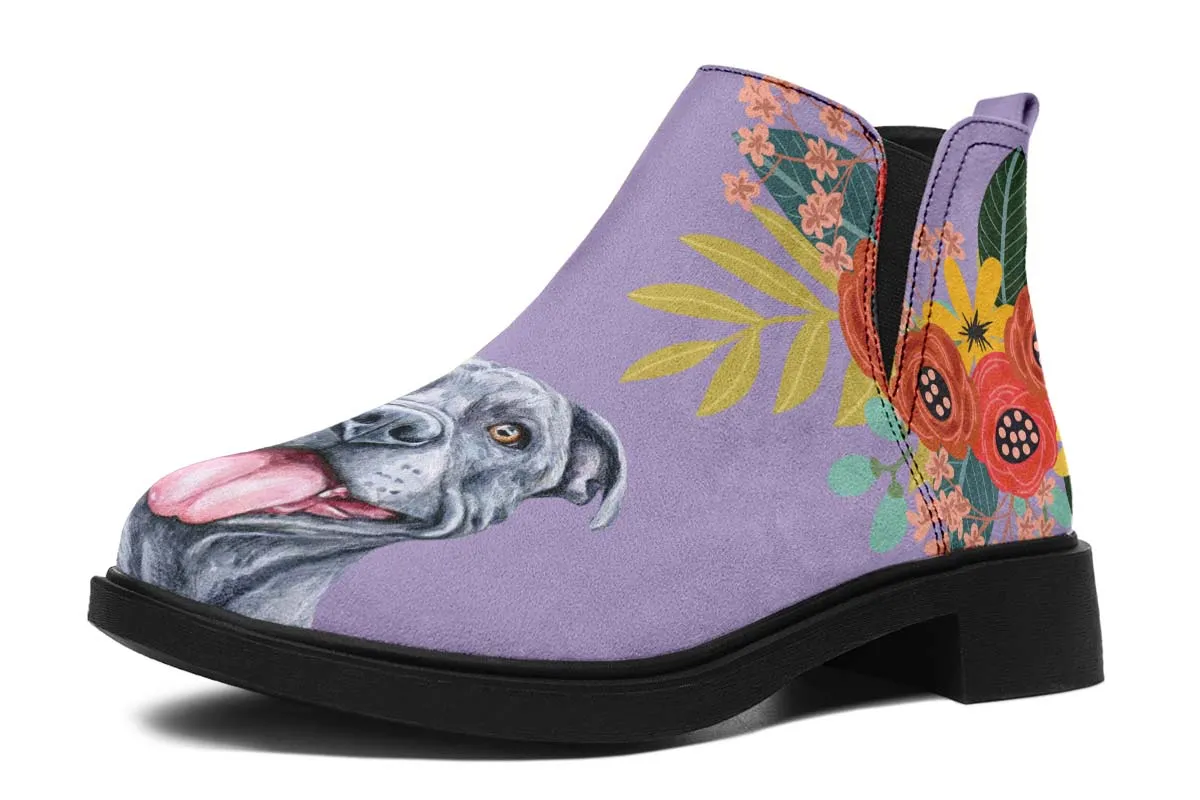 Joyful Grey Pitbull Neat Vibe Boots