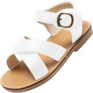 Kids Children Girls Open Toed Beach Shoes Soft Soled Non Slip Sandals Girls Size 3 Sandals White Girl