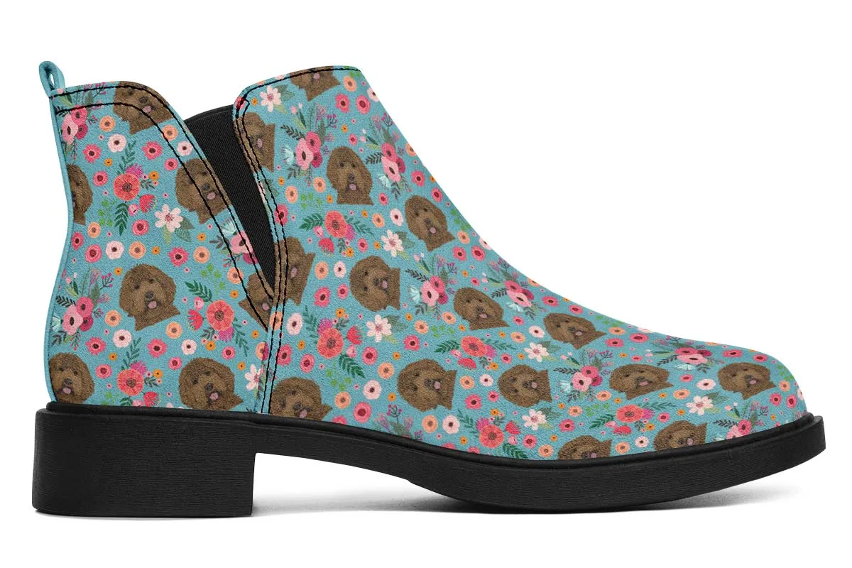 Labradoodle Flower Neat Vibe Boots