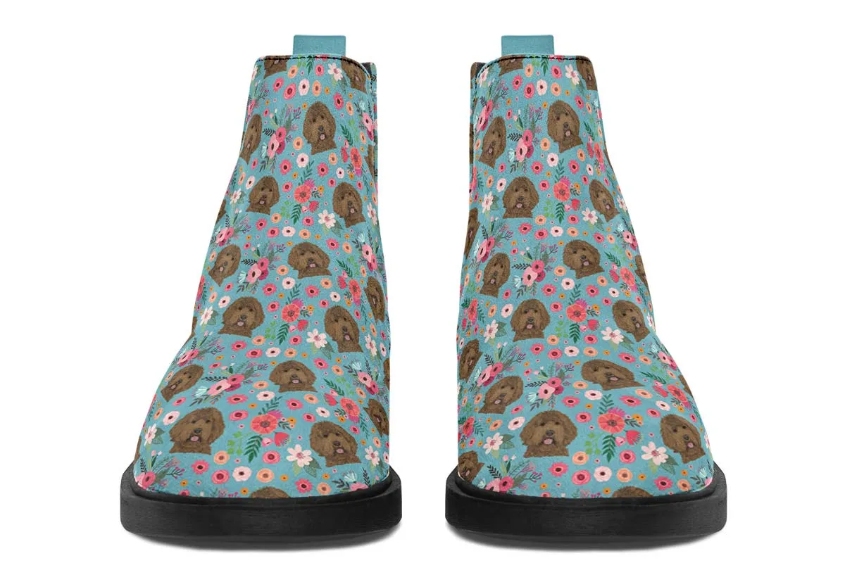 Labradoodle Flower Neat Vibe Boots
