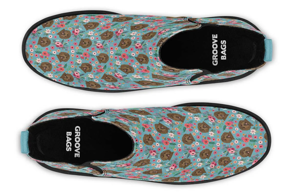 Labradoodle Flower Neat Vibe Boots