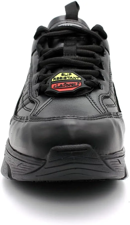 Laforst Womens Foley Xtreme Comfort Work Non-Slip Sneaker  Free Socks