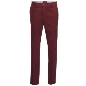 Laksen Kensington Mens Corduroy Trousers - Rosewood