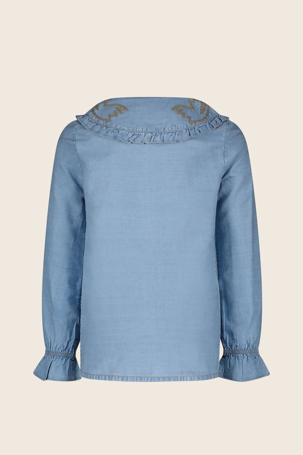 LikeFLO Denim Blouse Camilla