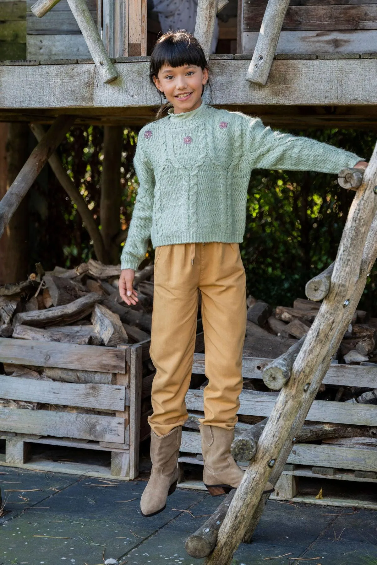 LikeFLO Trouser Faith Camel