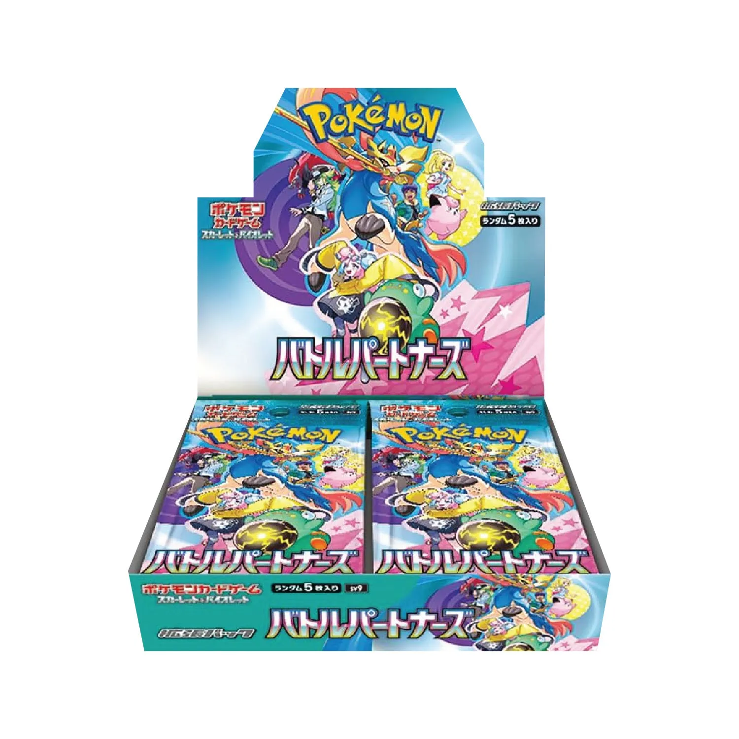 [LIVE] Pokémon TCG: Japanese Expansion - Battle Partners Booster Box (30 Booster Packs)