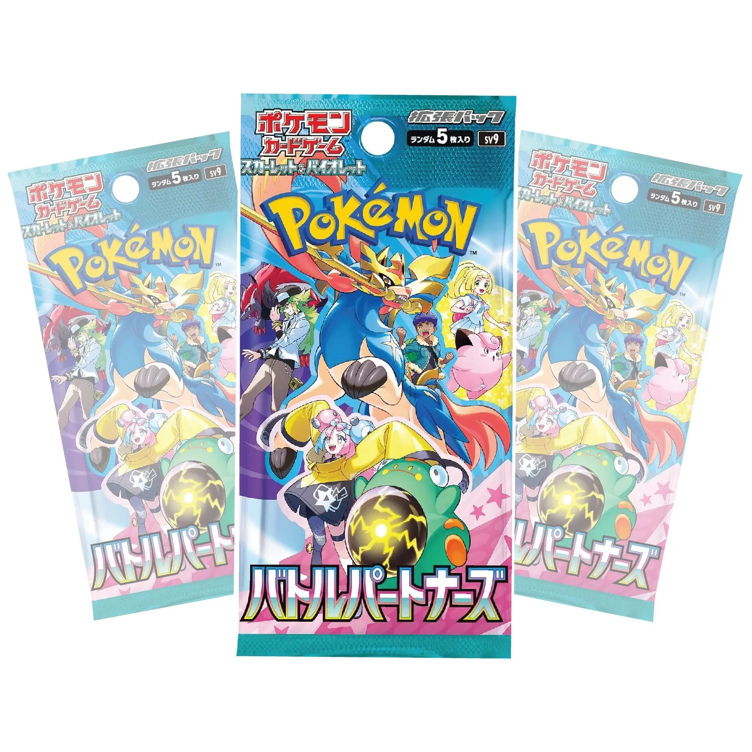 [LIVE] Pokémon TCG: Japanese Expansion - Battle Partners Booster Box (30 Booster Packs)