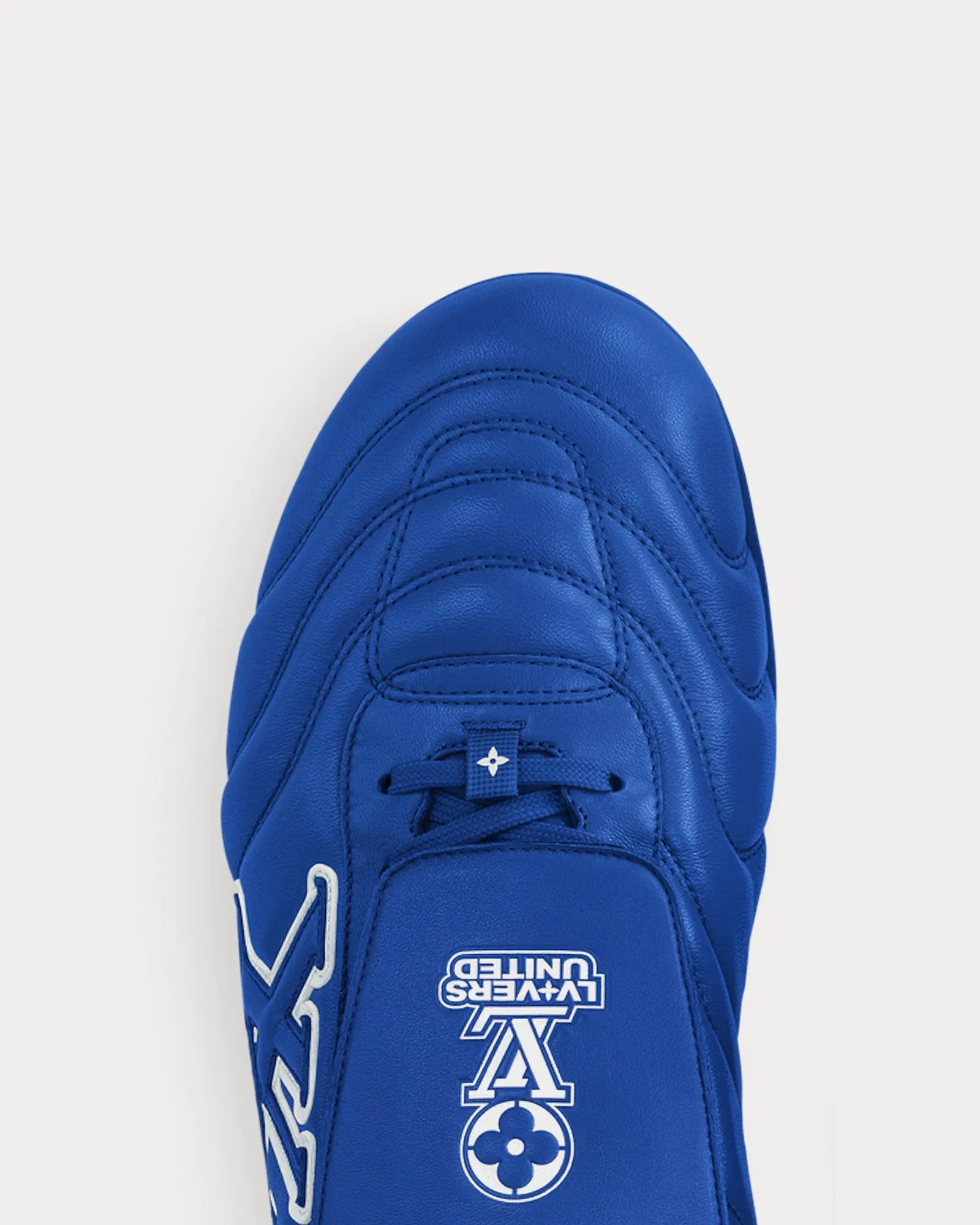 LV Footprint Football Trainers Blue Low Top Sneakers
