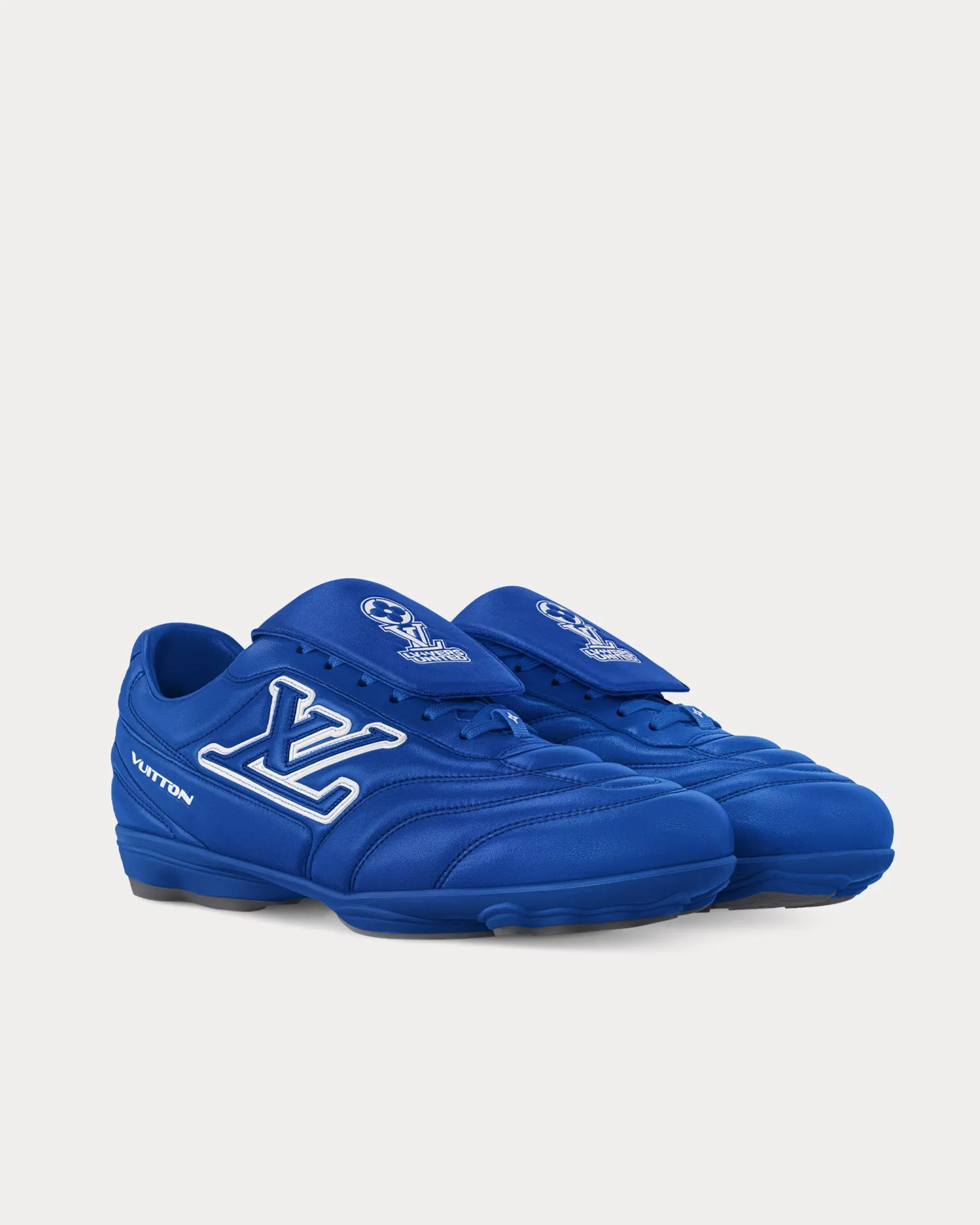 LV Footprint Football Trainers Blue Low Top Sneakers