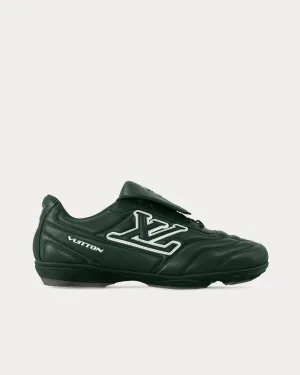 LV Footprint Football Trainers Green Low Top Sneakers